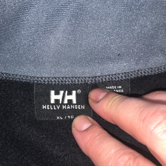 Helly Hansen Fleece Jacket Men’s Size XL Black - Picture 3 of 6